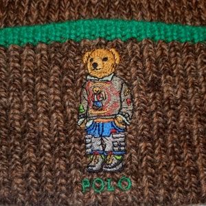 COPY - Polo bear winter Ralph Lauren ski.  beenie.
